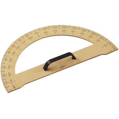 Fine art shop - Plastic blackboard semicircle 34 cm, Faibo | totenart.com