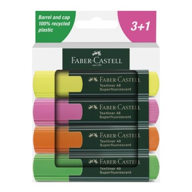  Fine art shop - Set of 4 Textliner Faber-Castell | totenart.com