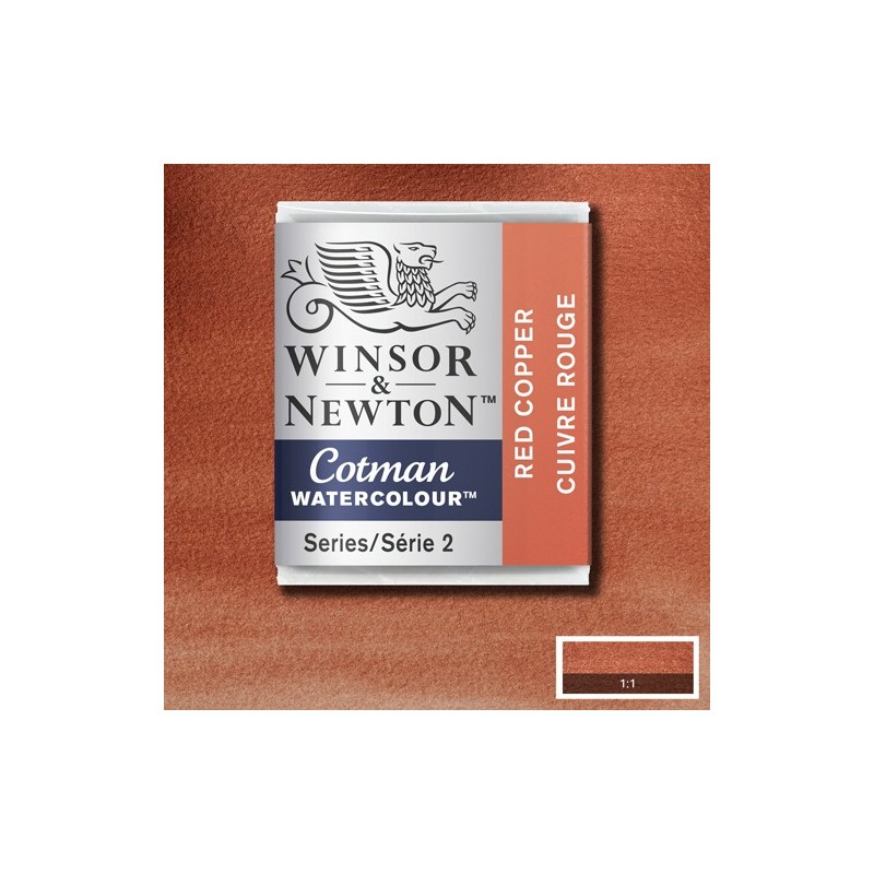 Fine art shop - Watercolour W&N, 1/2 godet, Red Copper | totenart.com