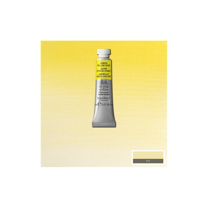 Fine art shop - Artist Watercolor Dark Lemon Yellow 5 ml, W N 348 | totenart.com