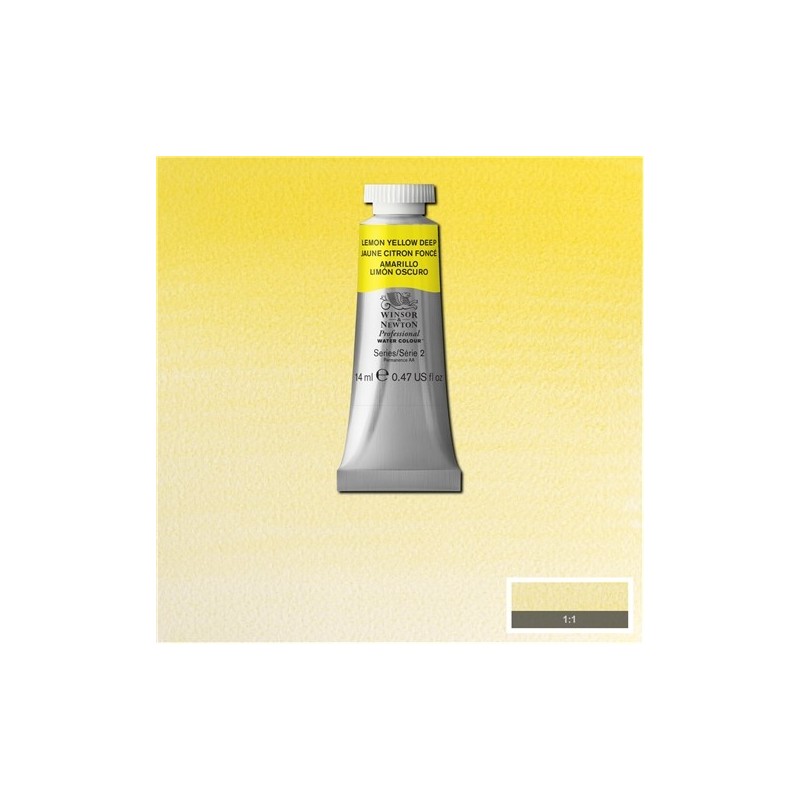 Fine art shop - Artist Watercolor Dark Lemon Yellow 14 ml, W N 348 | totenart.com