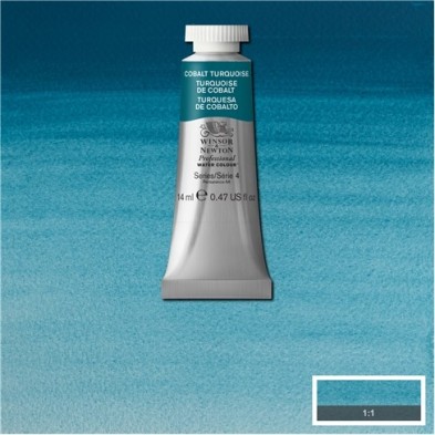 Fine art shop - Artist Watercolor Cobalt Turquoise 14 ml, W N 190 | totenart.com