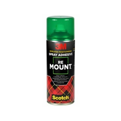 Material Bellas Artes - Manualidades - Removible Adhesive Spray 3M 3M RE MOUNT 400 ml. | totenart.com