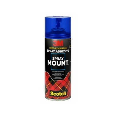 Fine art shop - Repositionable Adhesive Spray 3M SPRAY MOUNT 400 ml. | totenart.com