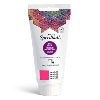 Tinta xilografia textil magenta Speedball 75 ml.  – Totenart