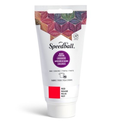Tinta xilografia textil roja Speedball 75 ml. – Totenart