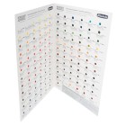 Fine art shop - Schmincke Horadam Dot Card Color Chart, 140 Watercolours | totenart.com