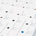 Fine art shop - Schmincke Horadam Dot Card Color Chart, 50 Watercolor Supergrain Colors | totenart.com