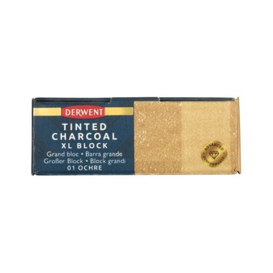Fine art shop - Charcoal stick bar XL Ocher 01 Derwent | totenart.com