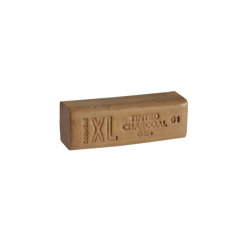 Fine art shop - Charcoal stick bar XL Ocher 01 Derwent | totenart.com
