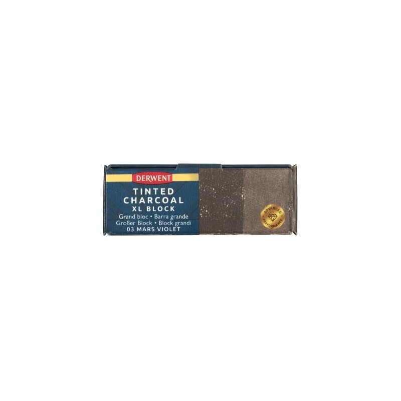 Fine art shop - Charcoal stick bar XL Mars Violet 03 Derwent | totenart.com 