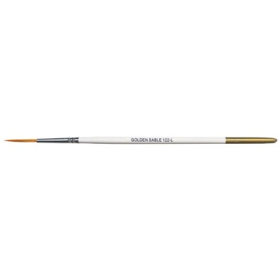 Fine art shop - Synthetic short-handled filleting brush S. 122L, n. 1, Golden Sable | totenart.com 