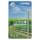 Fine art shop - Graduate Metal Case 12 Colored Pencils, Lyra | totenart.com