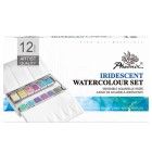 Fine art shop - Metallic Box Phoenix 12 Watercolour 1/2 godets, iridiscent | totenart.com