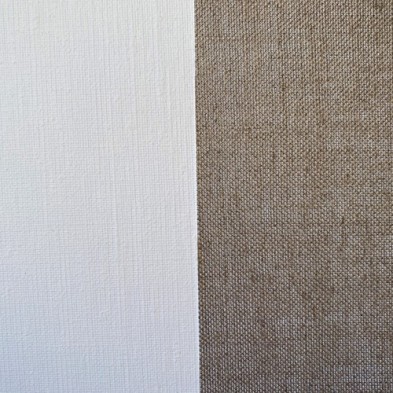Fine art shop - Extra 100% linen fabric primed 500 g, roll (2.10x10 m)  | totenart.com