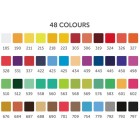 Fine art shop - Metallic Box Phoenix 48 Watercolour 1/2 godets | totenart.com