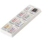 Fine art shop - Set of 8 godets Shimmering Spring, iridescent, White Nights | totenart.com