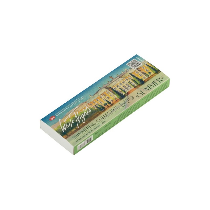 Fine art shop - Set of 8 godets Shimmering Summer, shine, White Nights | totenart.com