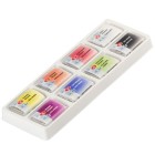 Fine art shop - Set of 8 godets Shimmering Summer, shine, White Nights | totenart.com