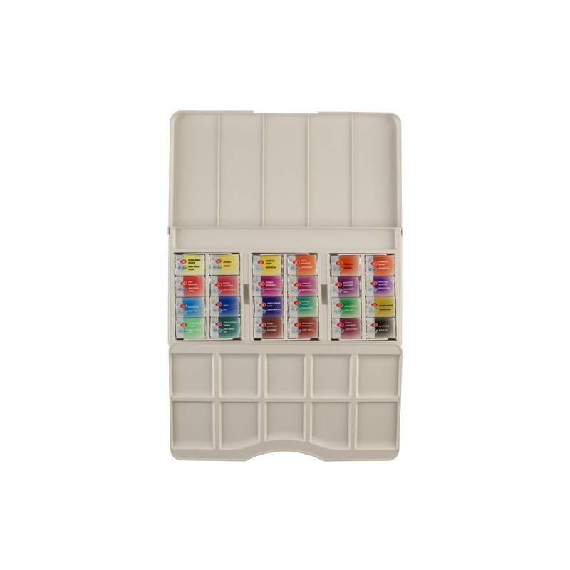 Fine art shop - Set of 24 godets \"MODERN HISTORY\", plastic case, White Nights | totenart.com