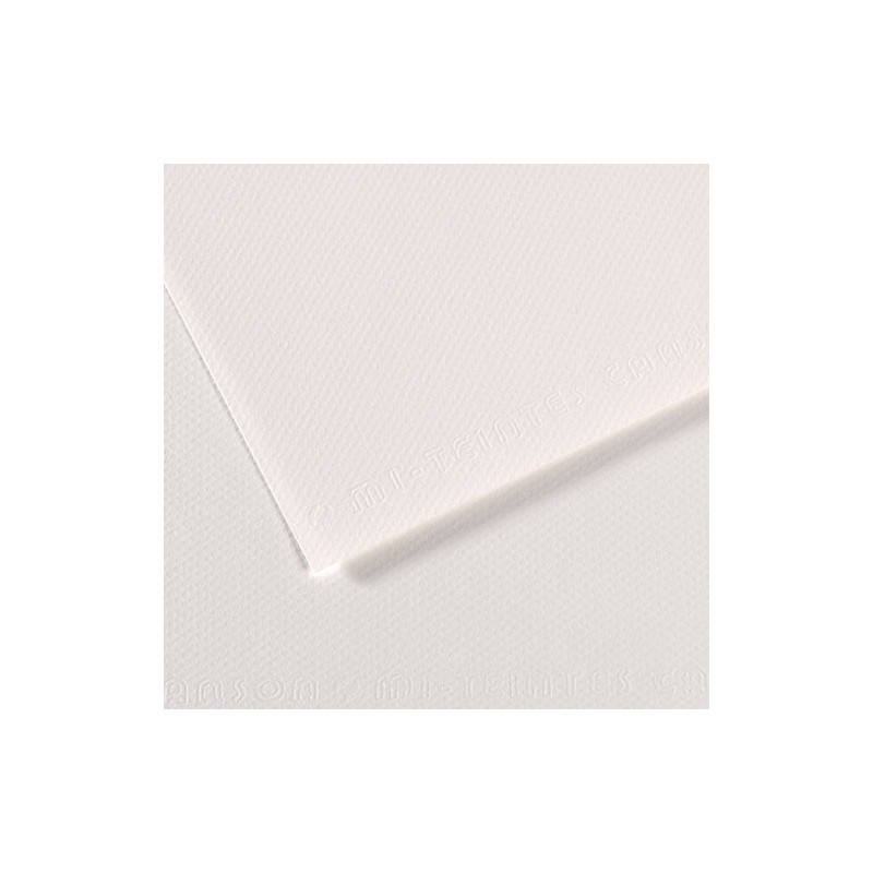  Fine art shop - Mi-teintes Canson Cloudy white, 160 gr., 50x65 cm. | totenart.com