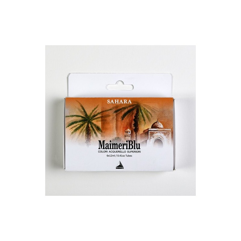 Fine art shop - MaimeriBlu watercolors box Sahara, 6 tubes 12 ml | totenart.com