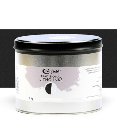 Fine art shop - Cranfield Litho ink Carbon Black 1 kg | totenart.com
