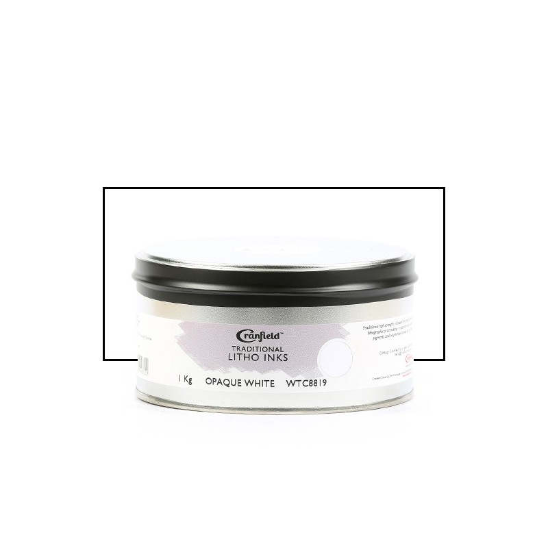 Fine art shop - Cranfield Litho ink Opaque White 1 kg | totenart.com