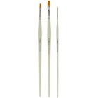 Fine art shop - Set 3 oil/acrylic brushes with long handles Titan | totenart.com