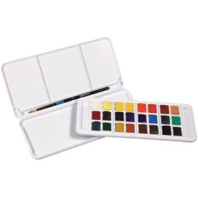 Fine art shop - Van Gogh acrylic gift set: briefcase, easel and canvas | totenart.com
