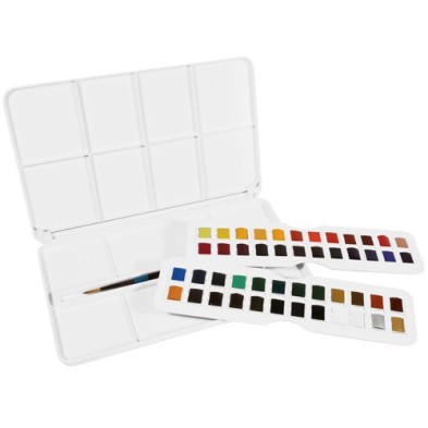 Fine art shop - Van Gogh acrylic gift set: briefcase, easel and canvas | totenart.com