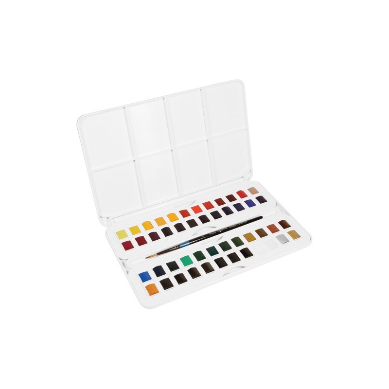 Fine art shop - Van Gogh acrylic gift set: briefcase, easel and canvas | totenart.com