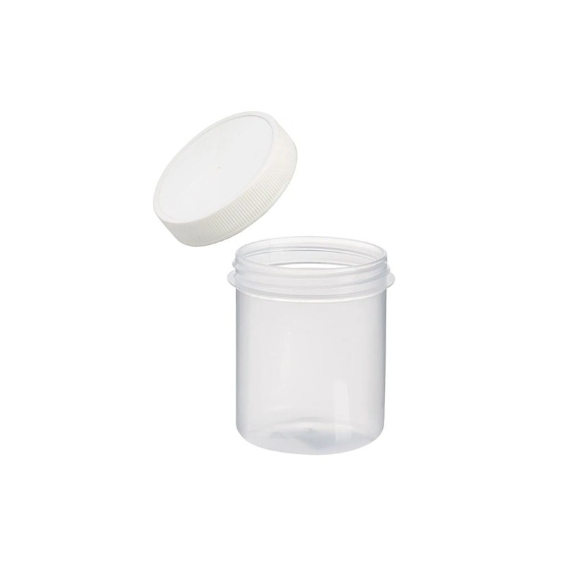 Fine art shop - Plastic jar (translucent) PP 150 ml with lid | totenart.com 