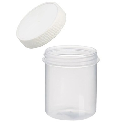 Fine art shop - Plastic jar (translucent) PP 150 ml with lid | totenart.com 