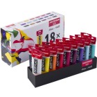Fine art shop - Amsterdam Acrylic Set 18 colors (120 ml) | totenart.com