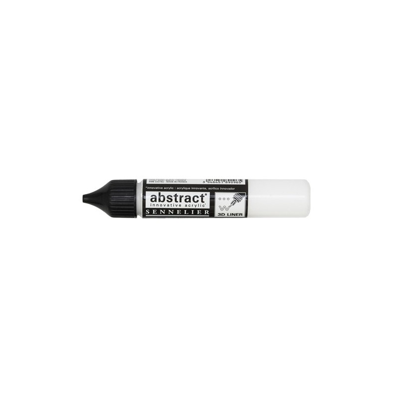 Fine art shop - Liner Abstract 116 Titanium White 27 ml, Sennelier | totenart.com