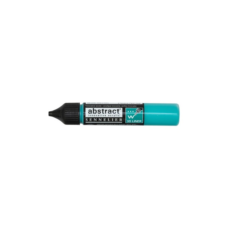 Fine art shop - Liner Abstract 341 Turquoise 27 ml, Sennelier | totenart.com