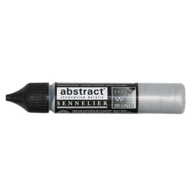 Fine art shop - Liner Abstract 29 Iridescent Silver 27 ml, Sennelier | totenart.com