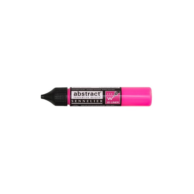 Fine art shop - Liner Abstract 654 Fluorescent Pink 27 ml, Sennelier | totenart.com