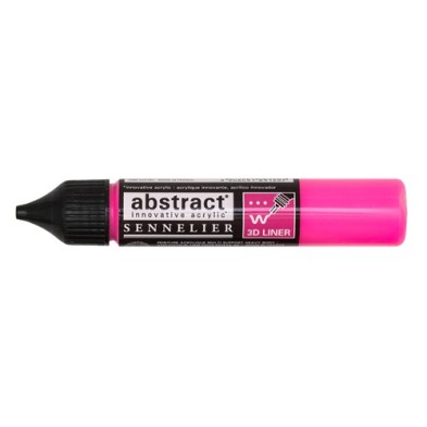 Fine art shop - Liner Abstract 654 Fluorescent Pink 27 ml, Sennelier | totenart.com