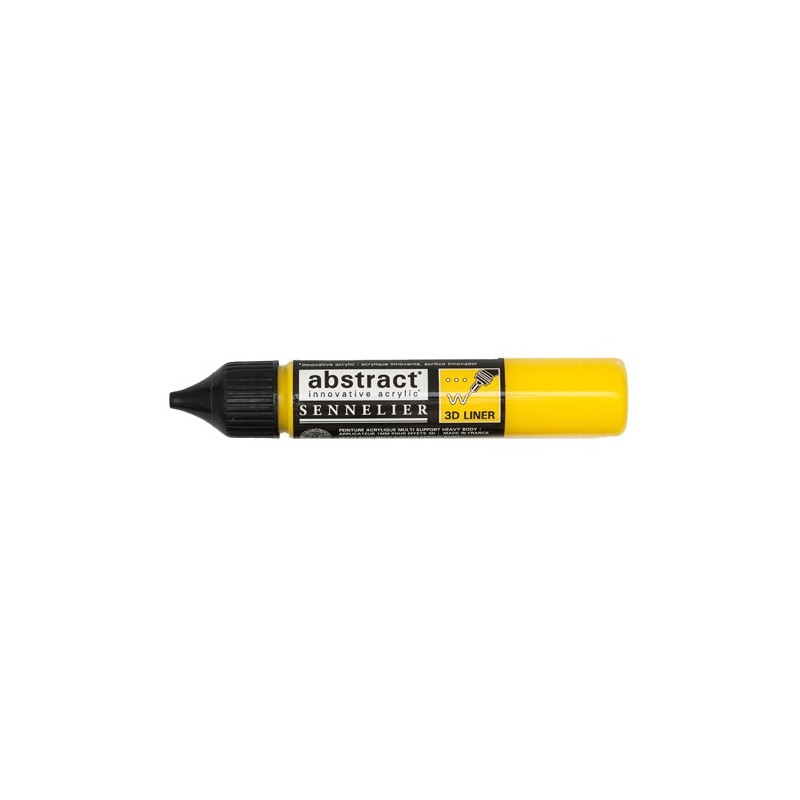 Fine art shop - Liner Abstract 574 Primary Yellow 27 ml, Sennelier | totenart.com