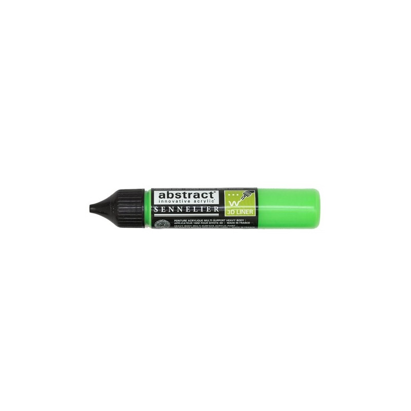 Fine art shop - Liner Abstract 895 Fluorescent Green  27 ml, Sennelier | totenart.com
