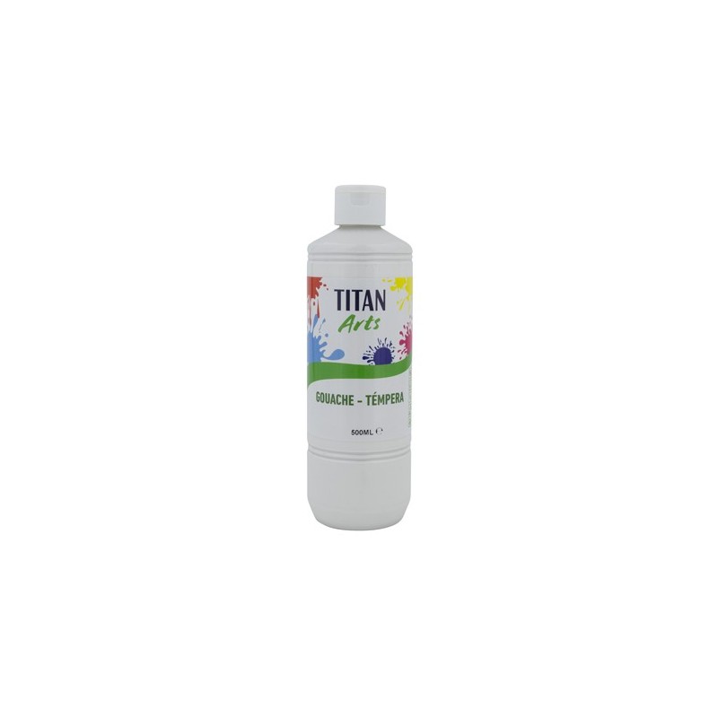 Fine art shop - Titan Arts Gouache White, 500 ml | totenart.com