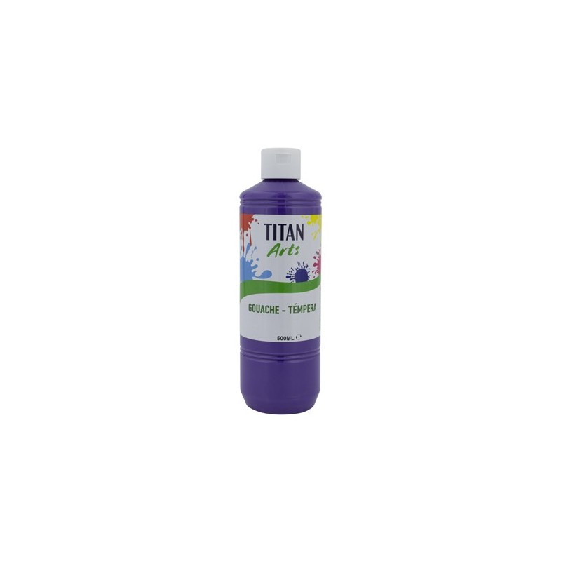 Fine art shop - Titan Arts Gouache Violet, 500 ml | totenart.com