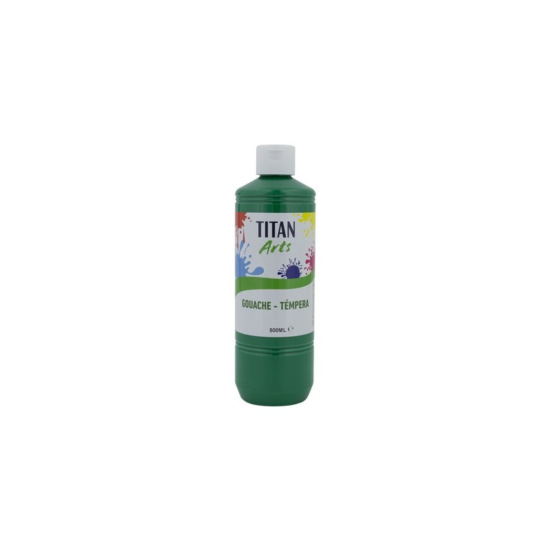 Fine art shop - Titan Arts Gouache Dark Green, 500 ml | totenart.com
