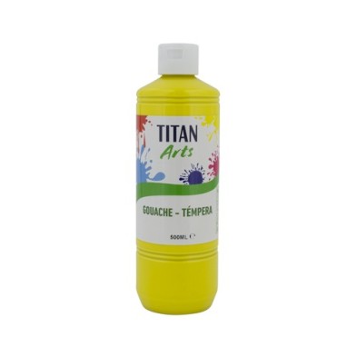 Fine art shop - Titan Arts Gouache Yellow, 500 ml | totenart.com