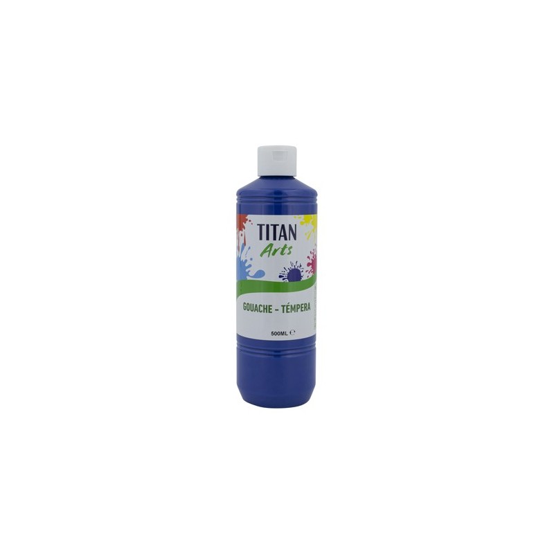 Fine art shop - Titan Arts Gouache Dark Blue, 500 ml | totenart.com