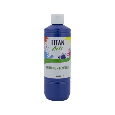 Fine art shop - Titan Arts Gouache Dark Blue, 500 ml | totenart.com