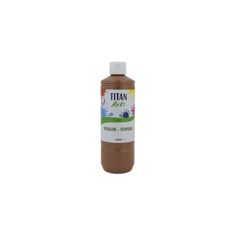 Fine art shop - Titan Arts Gouache Light Brown, 500 ml | totenart.com
