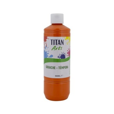 Fine art shop - Titan Arts Gouache Orange, 500 ml | totenart.com